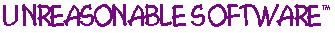 [Unreasonable Software logo]